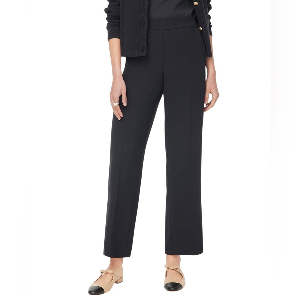 J. Crew Women’s Wide Leg Jamie Pants Trousers NWT 2P Classic Black